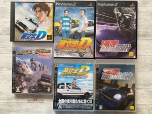 SONY Playstation PS 1 2 3 Initial D & Wangan Midnight & Motor Storm Complete - Picture 1 of 14