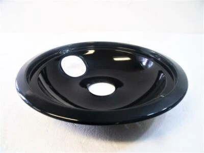 GE Stove Range 8" Negro Quemador Goteo Sartén Cuenco WB31T10013 WB32X5086 WB31T10013 NUEVO Foto 1 de 4