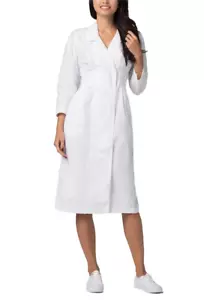 Adar Universal Scrub Dress For Women - Fitted Midriff Dress - Picture 1 of 14