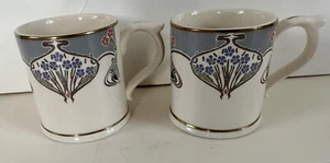 De colección - Tazas de piedra de hierro Art Nouveau Liberty Of London Lanthe Masons - Años 80’s - Imagen 1 de 2