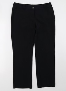 Black Trousers Size Petite for Women 