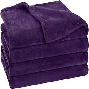 Fleece Blanket 300GSM Luxury Bed Blanket Anti-Static Fuzzy Soft Utopia Bedding - Picture 1 of 170