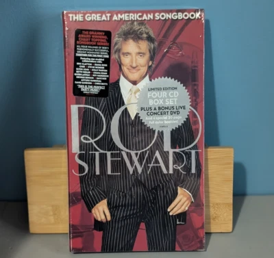 Rod Stewart Great American Songbook Limited Edition 4 CD Box Set New & Sealed - Image 1 of 4