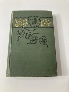 Womens Thoughts for Women 1891 by Rose Porter Small Hardcover Antique Book - Picture 1 of 10