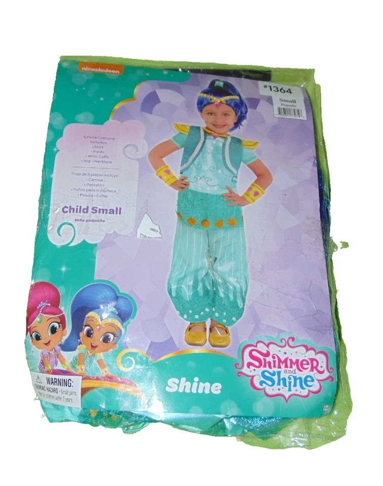 Nickelodeon Shimmer and Shine -shine Costume -size Child Small