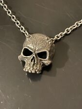 The Alchemist - Alchemy Gothic Necklace - Fantasy Skull Necklace Skull