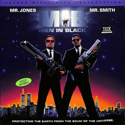MAN IN BLACK - LASERDISC NEU - Bild 1 von 2