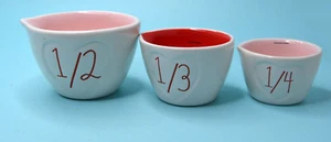 Rae Dunn Peanuts Measuring Cups 1/4 1/3 1/2 - Picture 1 of 6