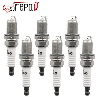 6 bujías de platino para Hyundai Sonata 1999-2010 / Kia Sorento 2003-2009 Foto 1 de 4