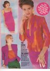 ME MAG 11/91 TRACE SEWING PATTERN CLASSIC EVENING WEAR CAMI TROUSERS DRESS JACKE