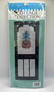 Leisure Arts Cottage Collection Kreuzstich Set Frühlingsstrauß ungeöffnet - Bild 1 von 5