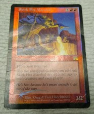 Magic the Gathering (MtG) Onslaught Foil - Skirk Fire Marshal *HP*