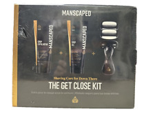 Manscaped The Get Close Kit Crop Exfolicator, Crop Gel & The Crop Duster NEW