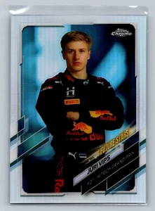 Juri Vips 2021 Topps Chrome Formula 1 F1 #69 Refractor F2 Driver - Picture 1 of 2
