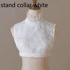 Women Fake Collar Half Shirt Blouse Bib Crop Top Detachable Sleeveless Tassels