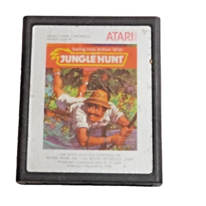 Atari Jungle Hunt Cartridge 2600 1983 Not Tested Vintage Game Program - Picture 1 of 13