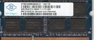 Memoria para portátil Toshiba Satellite L755-S5103, L755-S5107, L755-S5151 DDR3 de 4 GB - Imagen 1 de 1