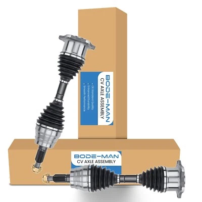 Pair Front CV Axle Shaft for 1999-2009 2010 Chevy Silverado 2500 3500 HD 4WD 4x4 - Image 1 of 4