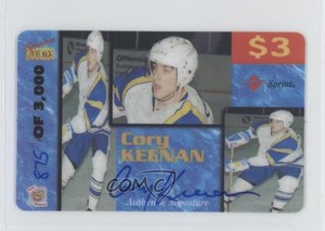 1995 Auto-Phonex Calling Card $3 Signatures /3000 Cory Keenan #20 Auto