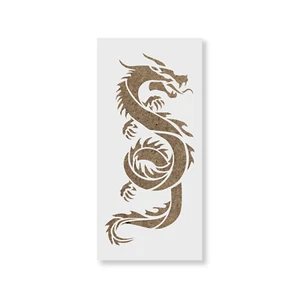 Chinese Dragon Stencil - Durable & Reusable Mylar Stencils - Picture 1 of 5