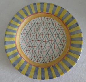 Mackenzie Childs Monet Essteller 11 3/4" Sehr guter Zustand (b) - Bild 1 von 6