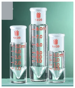 Lab glass Micro thick-walled reaction flask 3ml 5ml 8ml 10ml - Picture 1 of 5