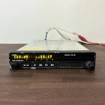 Radio de comunicación Garmin Apollo SL-40 VHF PN 430-6040-203 Foto 1 de 4