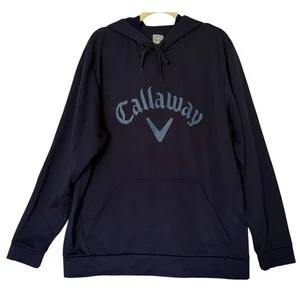 Callaway Pullover Sherpa Lined Mens Hoodie Size XL Golf Athletic Sportswear  - Picture 1 of 9
