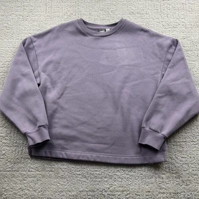 Sudadera Puma Para Mujer Mediana Púrpura Cuello Redondo Polar Pullover Informal Atlética Foto 1 de 4