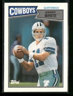 1987 Topps #261 Danny White Dallas Cowboys - Image 1 of 2