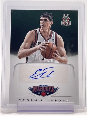 ERSAN ILIASOVA 2012-13 CARPA PANINI AUTÓGRAFO DÓLARES NO. 6 AUTO Q2098 Foto 1 de 2