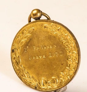 3 TABLE TENNIS: VINTAGE CHAMPIONSHIP MEDALS 1951/2/4 HOLLAND REF: 8390M - Picture 1 of 7