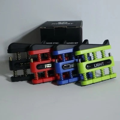 Exercitador de dedo fortalecedor de dedo pacote com 4 exercícios de mão para aderência mais forte! - Imagem 1 de 4