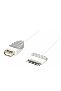  Samsung Tablet to USB OTG Cable - USB A Female to 30 pin Male White FREE POST - Picture 1 of 1