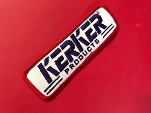 KERKER EXHAUST • NOS Vintage 5" Racing Patch Kawasaki GPZ 550 750 1100 Drag Bike - Picture 1 of 1