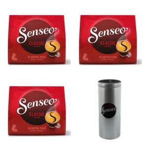 SENSEO Kaffeepads Premium Set Klassisch Classic 3 Kaffee je 16 Pads mit Paddose - Bild 1 von 9