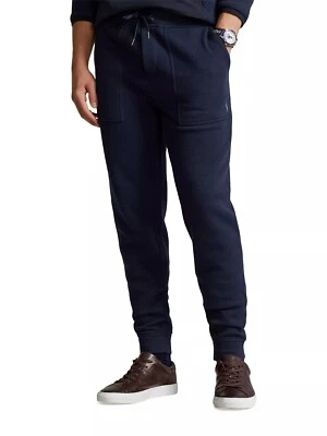 Polo Ralph Lauren Men's Double-Knit Mesh Jogger Pants in Aviator Navy SZ. S NWT - Image 1 of 4