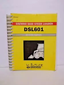 Daewoo Skid Steer Loader DSL601 manuale di servizio 1996 (PB502000) - Foto 1 di 11