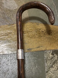 ANTIQUE EXOTIC PARTRIDGE WOOD "PROSPERITY CANE" 1933 WORLD'S FAIR - Picture 1 of 13