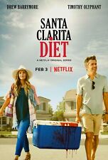 Netflix Promo Poster Print "Santa Clarita Diet" Dark Comedy Zombie Wall Decor
