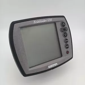 GARMIN GPS Fishfinder Depth Finder 120 Marine Boat Sonar Sounder with Bracket - Picture 1 of 9