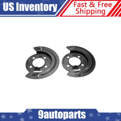 Par de placas de respaldo de freno de estacionamiento de emergencia izquierda y derecha para Ram 2500 3500 Dorman Foto 1 de 4