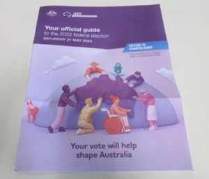 2022 - Federal Election - Your Official Guide - Australian Electoral Commission - Bild 1 von 10