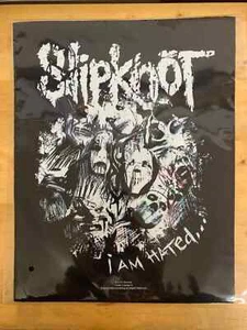 SLIPKNOT I AM HATED LARGE SIZE SEW ON BACK PATCH OFFICIALLY LICENSED BACK PATCH - Imagen 1 de 7