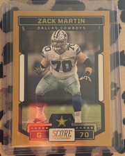 2023 Panini Score Football "Gold" Parallel Vets, Rookies & Inserts You Pick