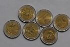 🧭 🇹🇭 THAILAND 6 BIMETALS COINS LOT B66 #10 ZM46