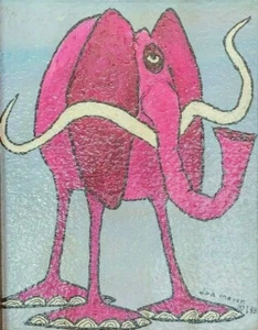 Don Marsh Children's Illustration Artist Del Mar, CA 1979-1981 Painting Set of 4 - Picture 1 of 10
