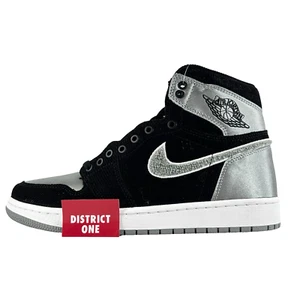 Aleali May x Air Jordan 1 Retro High OG Satin Shadow - Size 8.5 - AJ5991 062 - Picture 1 of 6