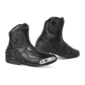 New Motorbike Boots Short Sport Racing Activa Motorcycle Shoes CE/UKCA Approved - Picture 1 of 40
