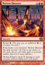 MOLTEN DISASTER X4 4 4X Future Sight MTG Magic the Gathering Cards DJMagic